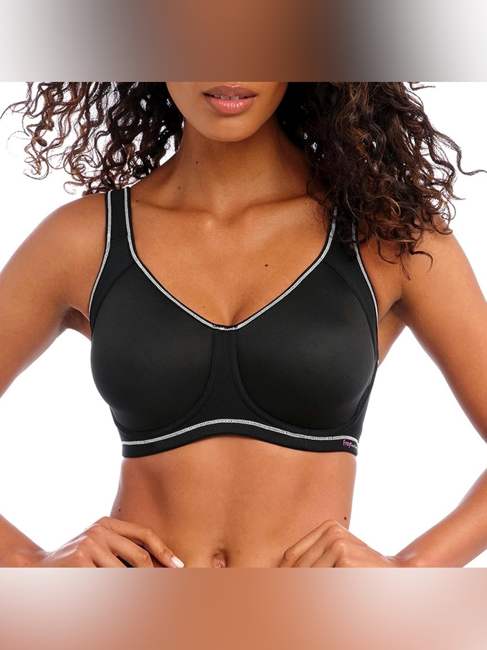 Freya Sonic High Impact Underwire Sports Bra 38H Black